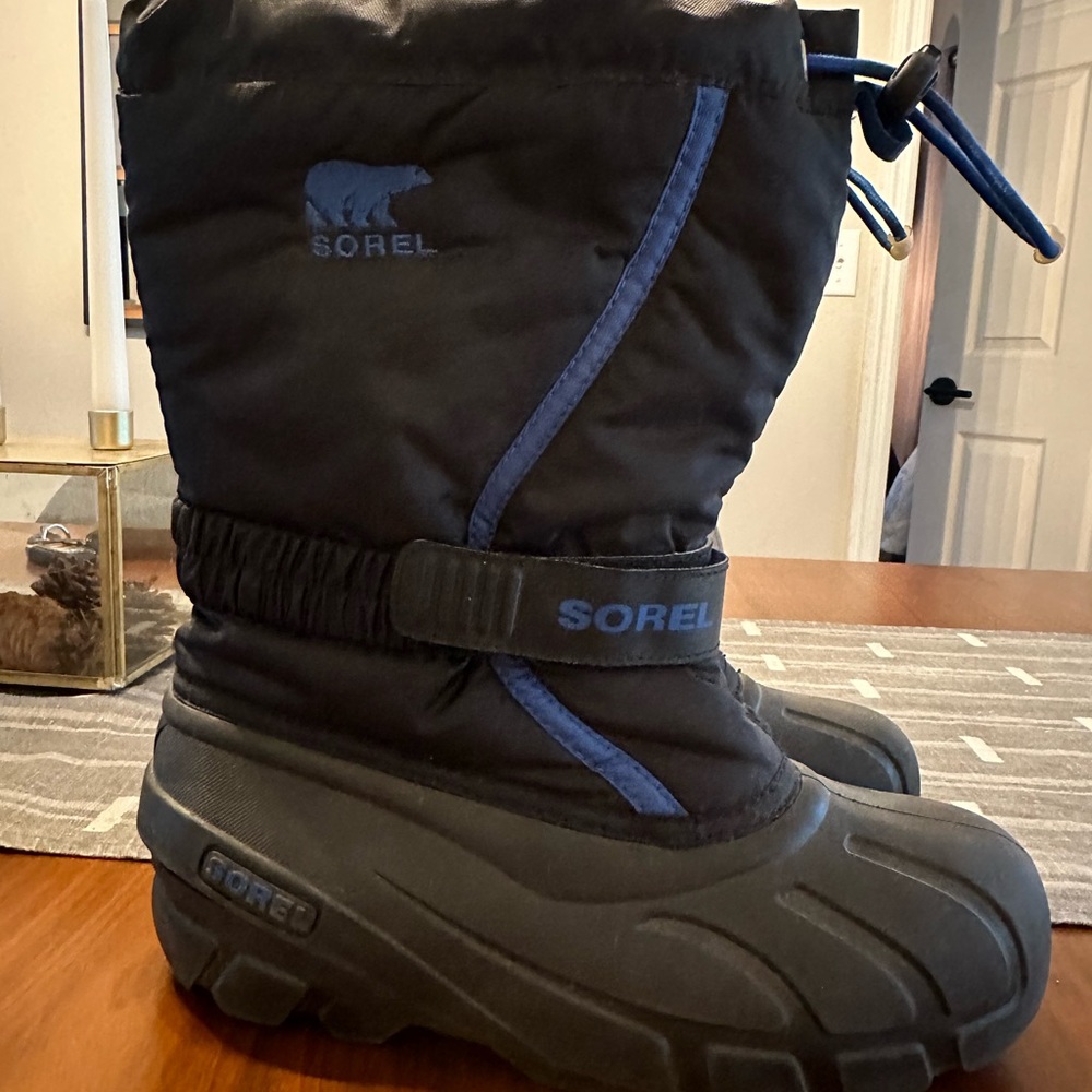 Sorel snow/winter boots. Wool lined. Only a handful of times. EUC.